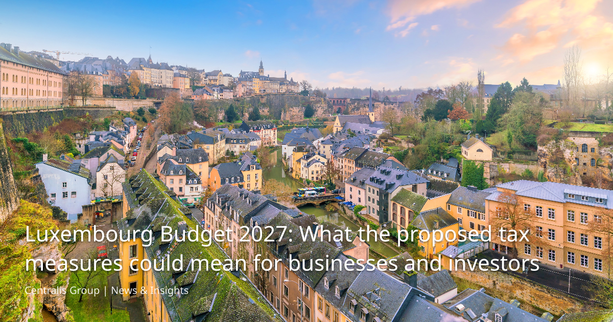 Luxembourg Budget 2027: What the proposed tax measures could mean for ...